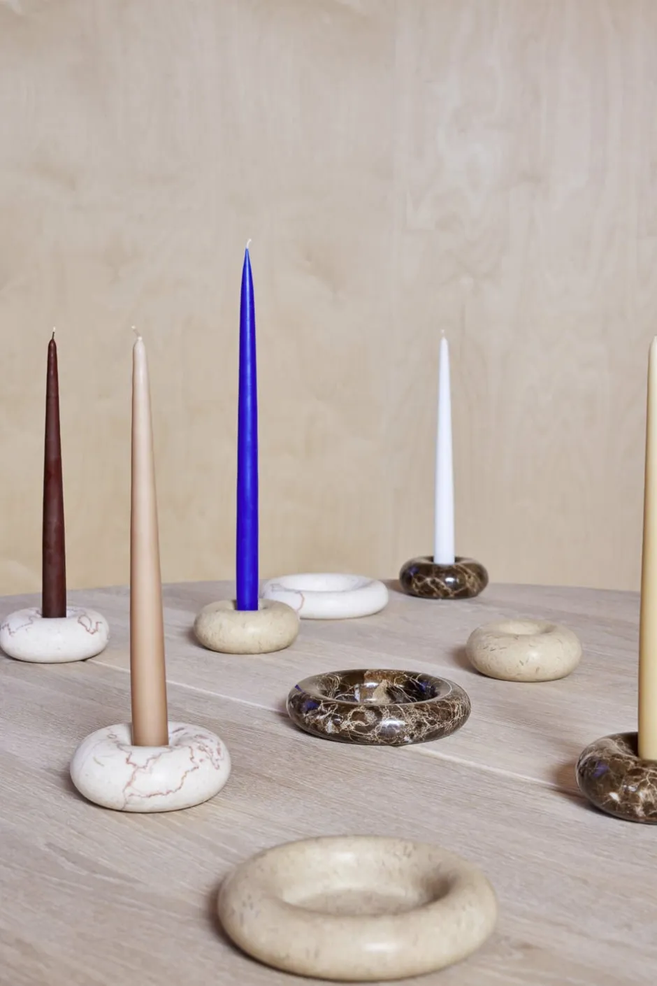 Lys & Lysestager<OYOY Living Design Savi Marmor Lysestage - Stor