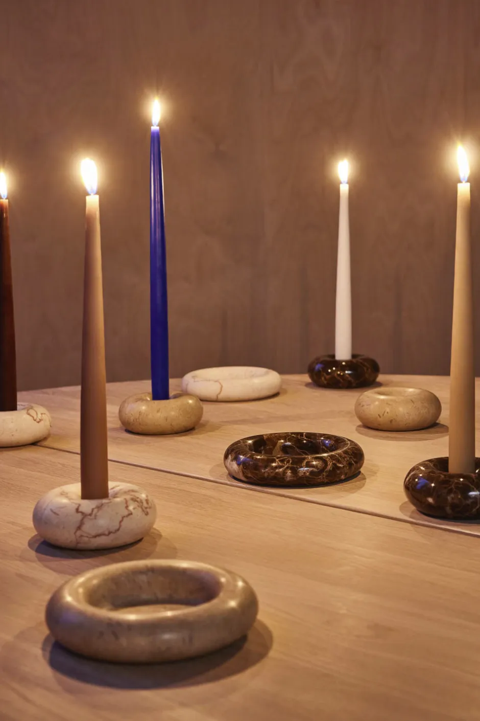 Lys & Lysestager<OYOY Living Design Savi Marmor Lysestage - Stor