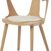 Skind<NATURES Collection Seat Cover, Short-Wool Curly New Zealand Sheepskin, Round Ø34 cm Moon