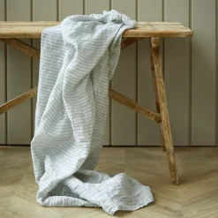 Sengetøj & Lagner<by KlipKlap Sengetøj voksen Alfred stripe moon grey
