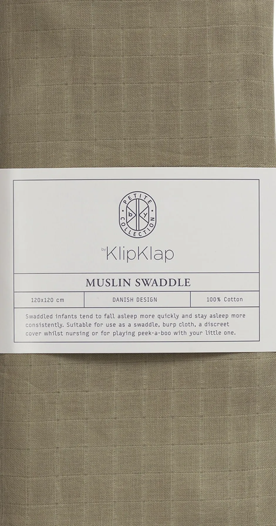 Sengetøj & Lagner<by KlipKlap Sengetøj voksen Dark sand
