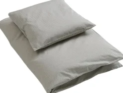 Sengetøj & Lagner<by KlipKlap Sengetøj voksen Emil stripe steel grey