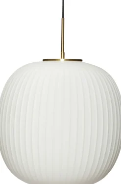 Pendler<Hübsch Serene Ceiling Lamp White