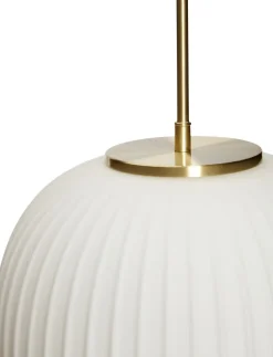 Pendler<Hübsch Serene Ceiling Lamp White