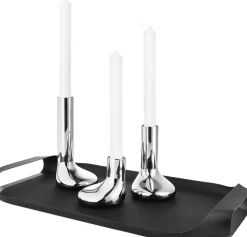 Tilbehør Til Bordet<Eva Trio Serveringsbakke 43 x 25 cm black