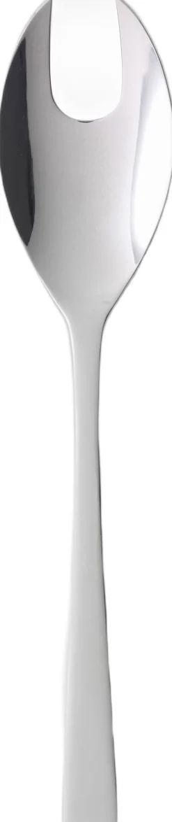 Bestik<Gense Serveringsgaffel Steel Line 22,5 cm Blankt stål