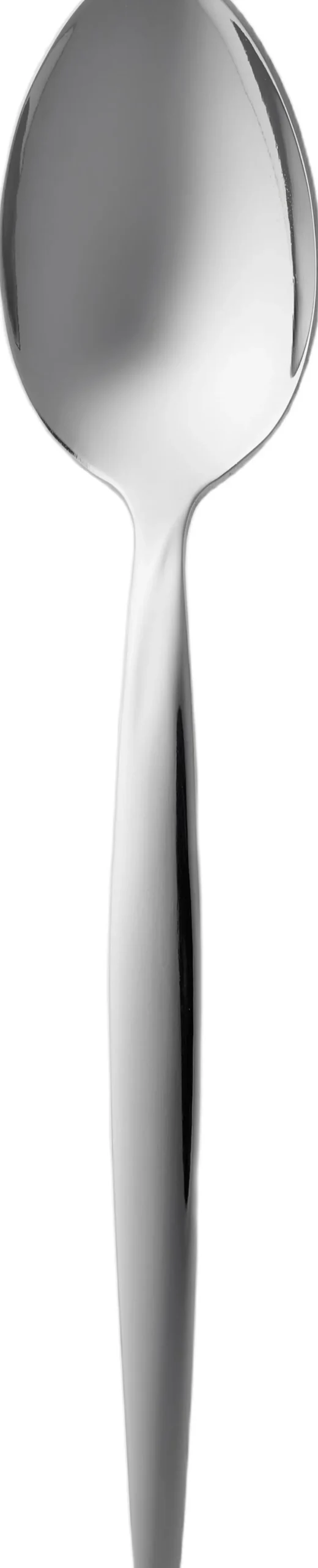 Bestik<Gense Serveringsske Twist 22 cm Blankt stål