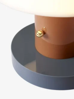 Trådløse Lamper<&Tradition Setago JH27 Table Lamp Rust/thunder