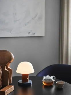 Trådløse Lamper<&Tradition Setago JH27 Table Lamp Twilight/sand
