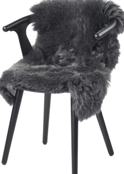 Skind<NATURES Collection Sheepskin, Long-wool Steel