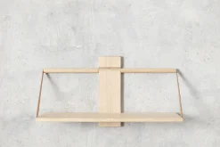 Møbler<Andersen - Furniture Shelf Wood Wall - Large 60x25xH32 cm