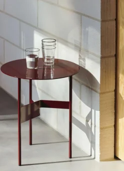 Møbler<Hay Shim Coffee Table-Ø45 x H51-Bordeau