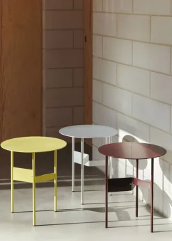 Møbler<Hay Shim Coffee Table-Ø45 x H51-Bordeau