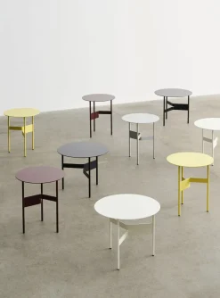 Møbler<Hay Shim Coffee Table-Ø45 x H51-Bordeau