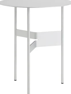 Møbler<Hay Shim Coffee Table-Ø45 x H51-Silver