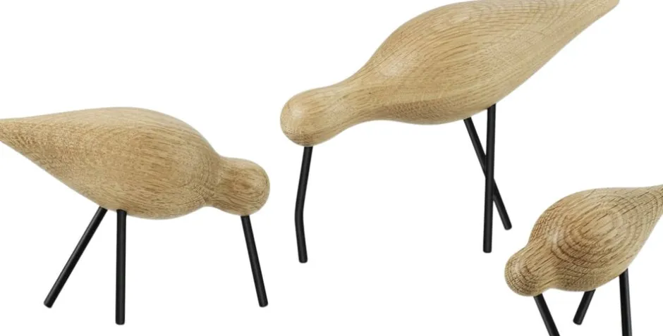 Figurer & Skulpturer<Normann Copenhagen Shorebird mell Sort