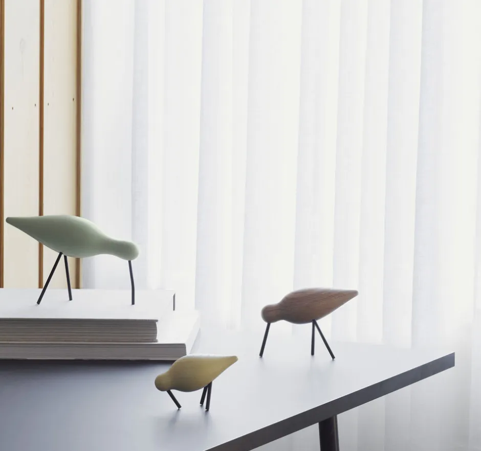 Figurer & Skulpturer<Normann Copenhagen Shorebird Small Oak