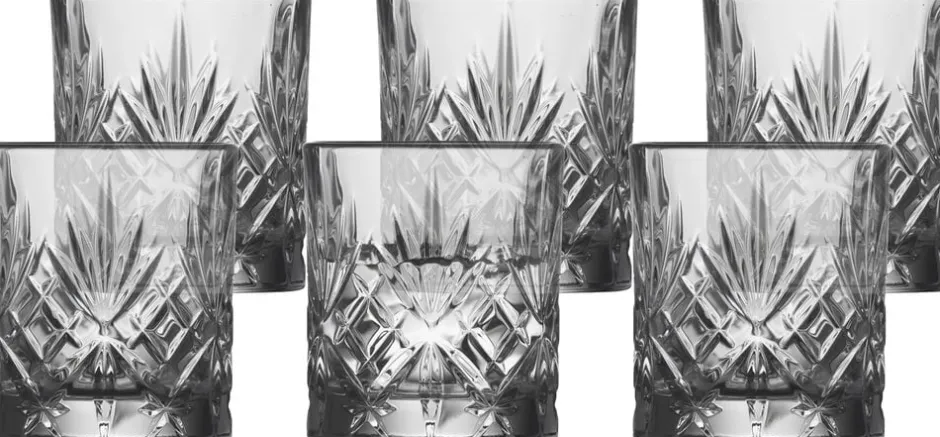 Glas<Lyngby Glas Shotglas Melodia 8 cl 6 stk.