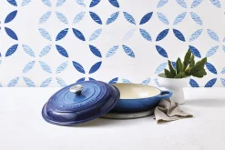 Gryder & Pander<Le Creuset Sig BuffetGryde Azure 30cm SK