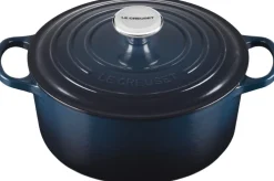 Gryder & Pander<Le Creuset Sig Rund Gryde Nuit 24cm CK