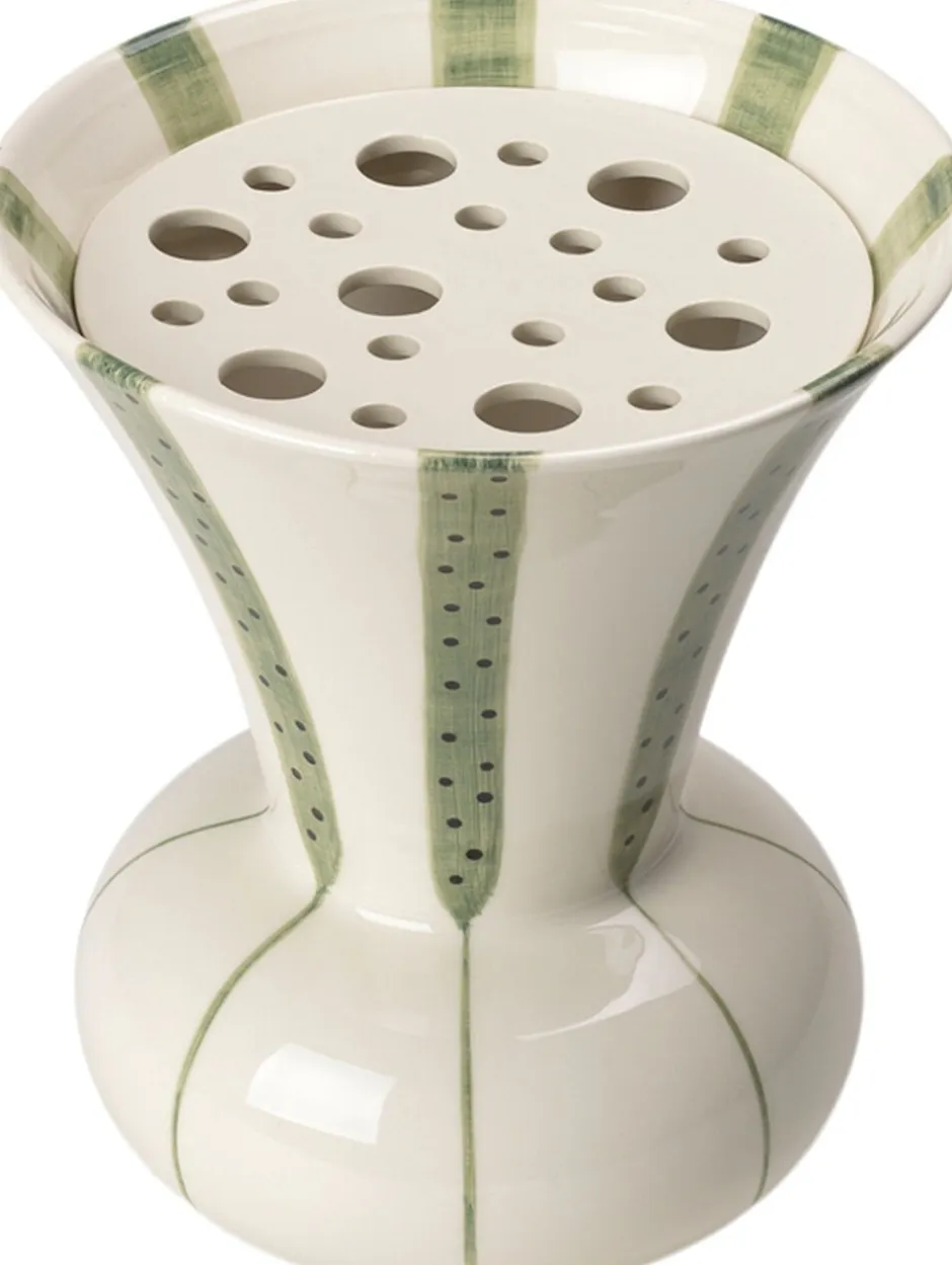 Vaser & Urtepotteskjulere<Kähler Signature Vase H20 grøn