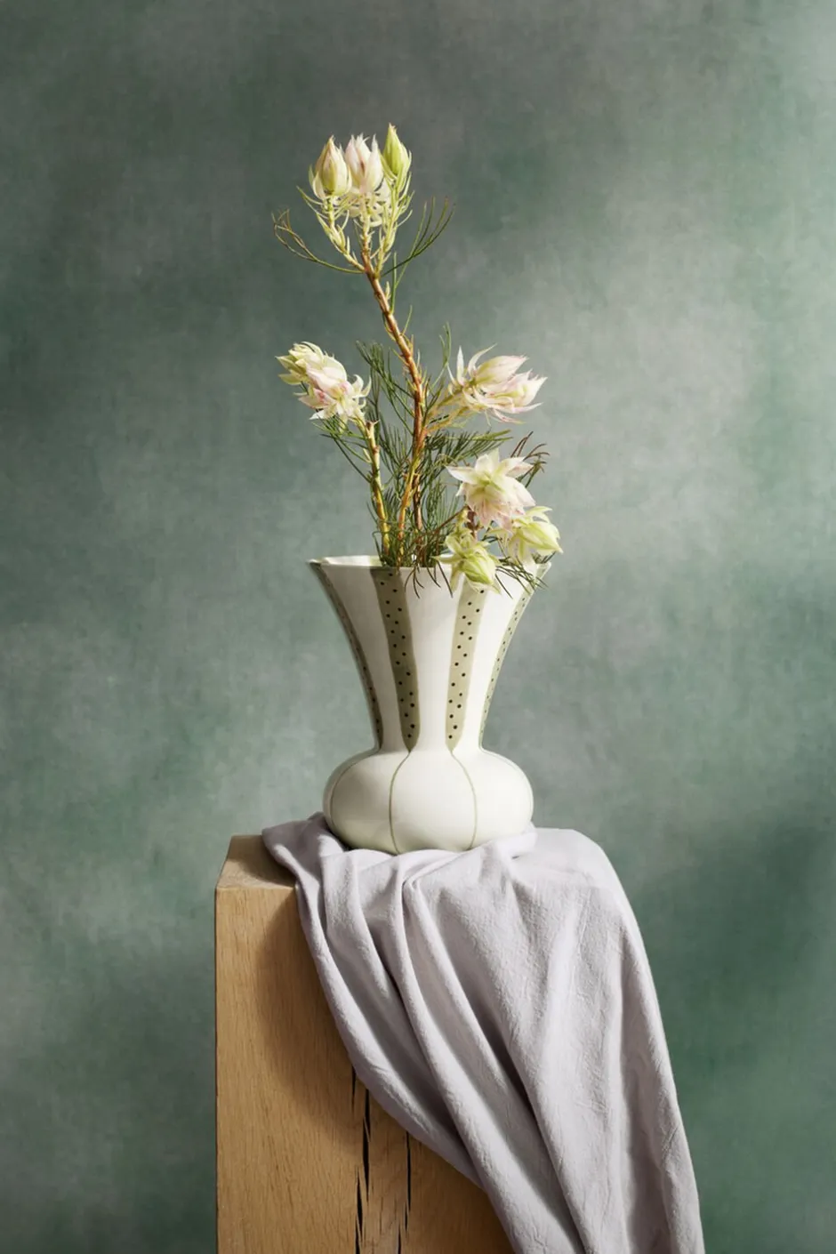 Vaser & Urtepotteskjulere<Kähler Signature Vase H20 grøn