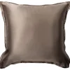 Sengetøj & Lagner<Magasin du Nord Collection Silke pudebetræk med lynlås, 100 % morbærsilke, 60x63 cm, mørk beige