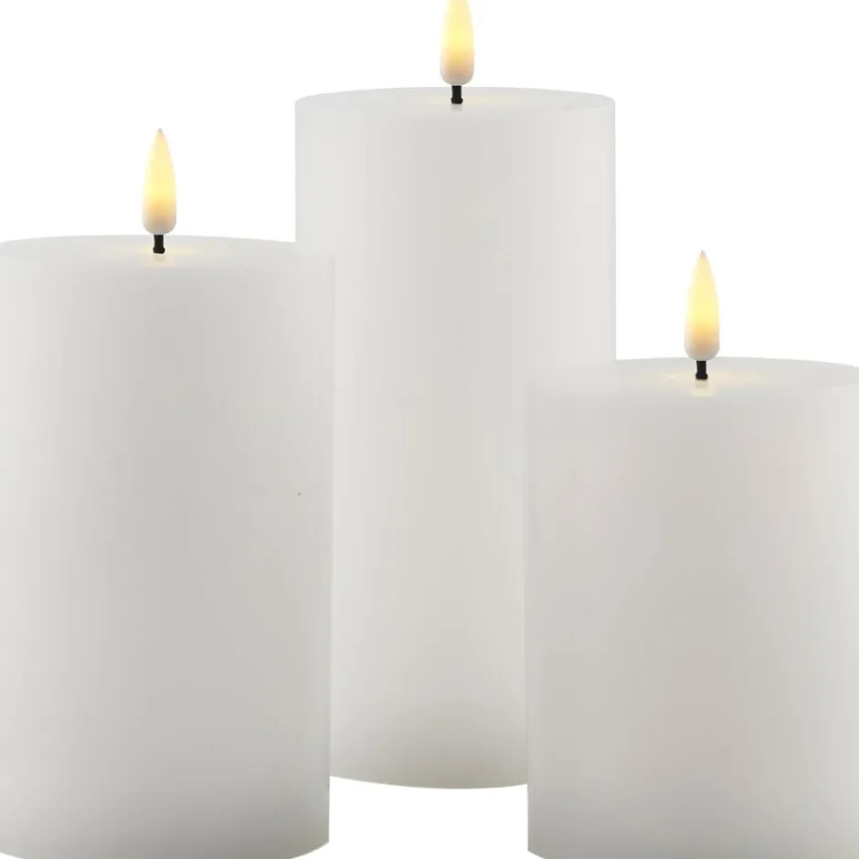 Elektriske Julelys<Sirius Sille Genopladelig 3 stk sæt