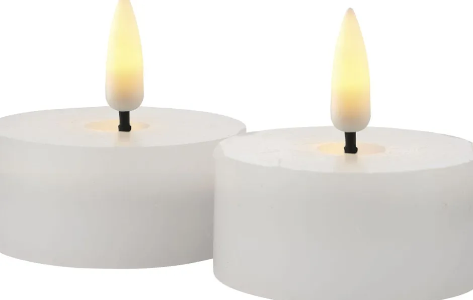 Elektriske Julelys<Sirius Sille Genopladelig Fyrfadslys 2 stk sæt