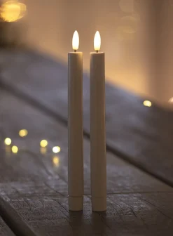 Elektriske Julelys<Sirius Sille Krone, 2stk sæt, Hvid