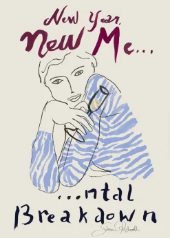 Plakater & Rammer<Poster & Frame Sissan Richardt - New Year, New Me