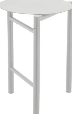 Møbler<Zone Skammel Disc Soft Grey
