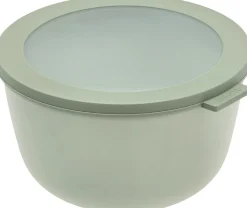 Opbevaring<Mepal Skål m/låg Cirqula 2000 ml Nordic sage