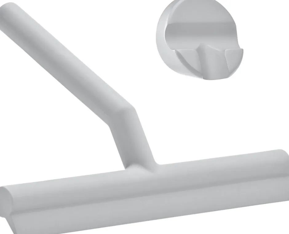 Badeværelsestilbehør<Zone Skrabe m. Holder Soft Grey