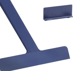 Badeværelsestilbehør<Zone Skraber m. holder Ume Indigo Blue