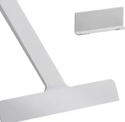Badeværelsestilbehør<Zone Skraber m. holder Ume Soft Grey
