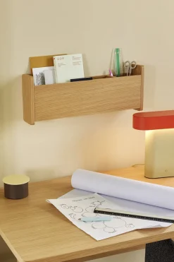Bordlamper<Hübsch Sleek Table Lamp Green/red