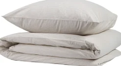 Sengetøj & Lagner<Magasin du Nord Collection Small stripe washed percale Beige