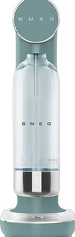 Køkkenmaskiner<SMEG SKC01EGM SODAVANDSMASKINE SMARAGDGRØN