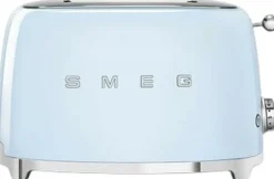 Køkkenmaskiner<SMEG TSF01PBEU brødrister 2 Skiver Pastel blue