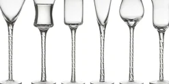 Glas<Lyngby Glas Snapseglas Rom 18 cm 6 stk. Klar