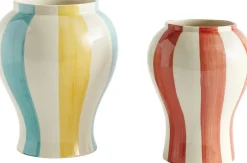 Vaser & Urtepotteskjulere<Hay Sobremesa Stripe Vase-Small-Red
