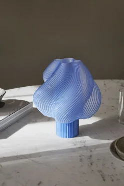 Trådløse Lamper<Crème Atelier Soft Serve Portable Tablelamp Blueberry sorbet