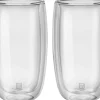 Kopper & Krus<Zwilling Sorrento Latteglas sæt, 2 stk