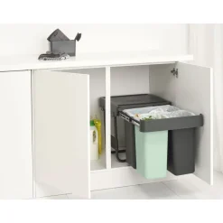 Skraldespande<Brabantia Sort&Go Indbygningsmodul, 10+ 10+ 2