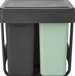 Skraldespande<Brabantia Sort&Go Indbygningsmodul, 10+ 10+ 2