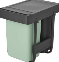 Skraldespande<Brabantia Sort&Go Indbygningsmodul, 2x15L
