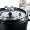 Gryder & Pander<Staub Specialities Knop Ko, Rustfrit stål