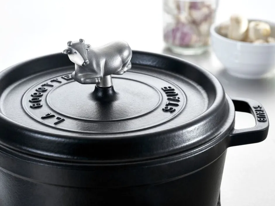 Gryder & Pander<Staub Specialities Knop Ko, Rustfrit stål