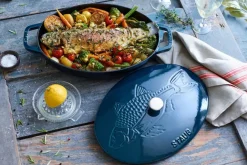 Køkkenartikler<Staub Specialities Ovnfad Fisk 33 cm, Støbejern